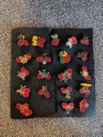20 Blick Glückskäfer Pins, Anstecknadeln - Top Zustand!
