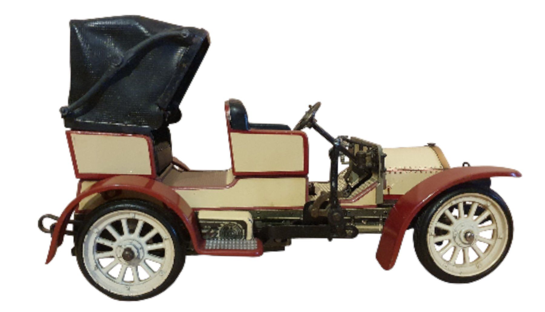 Giocattoli: Schuco Oldtimer Mercedes Simplex Rüttelwagen – Difettoso da Flawil venduto da JaguarXJSHE 4