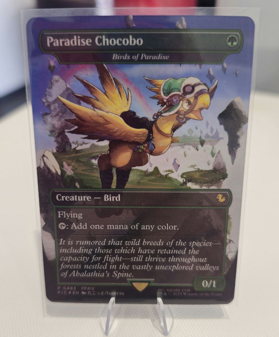 Magic The Gathering Carte collezionabili: Paradise Chocobo FFXIV  – Nuovo (secondo la descrizione) da Cadenazzo venduto da spa_z96b