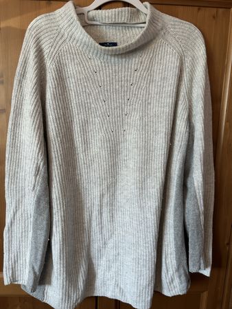 Pull gris T. XXL