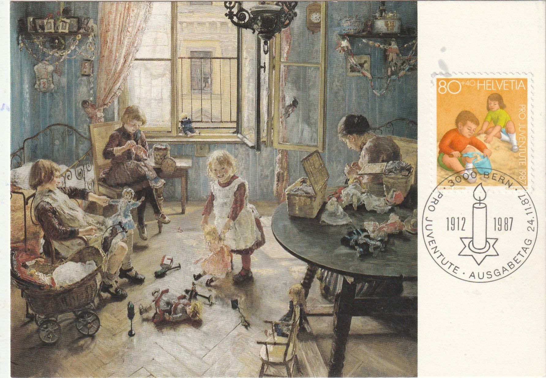 Cartoline postali: Kunstkarte – Usato da Lumbrein venduto da made02