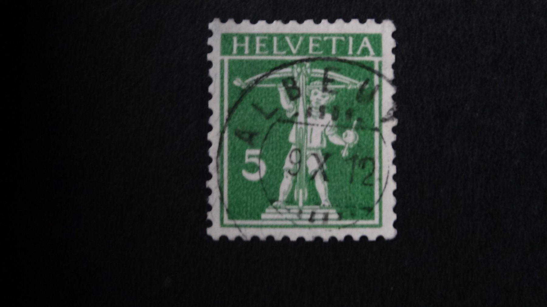 Tous les timbres: ALBEUVE  9.X.12    175 – D'occasion à Anwil par larks