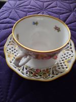 Kaffeetasse mit Untertasse / Arzberg , Porzellan