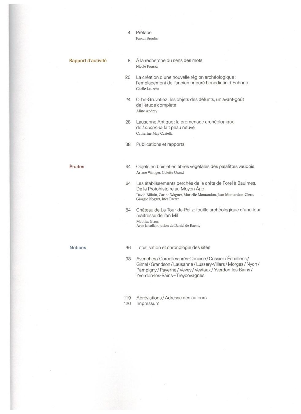 Libri: Archéologie vaudoise, 2019 – Nuovo (secondo la descrizione) da Biel-Benken BL venduto da rud_yc8p 1