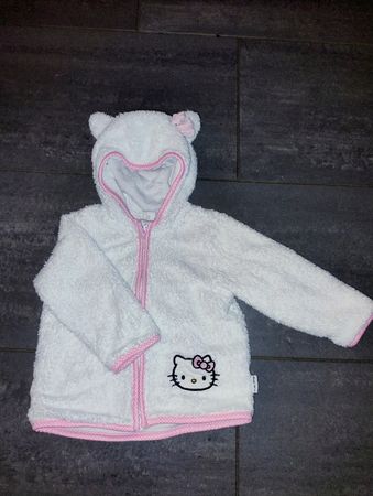 H&M Hello Kitty Kuscheljacke mit Ohren, Gr. 86