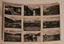 Antike Ansichtskarte Lac Leman 1935 gelaufen guter Zustand