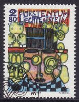 Liechtenstein: ZNr. 1002 (Hommage: Hundertwasser 1993)