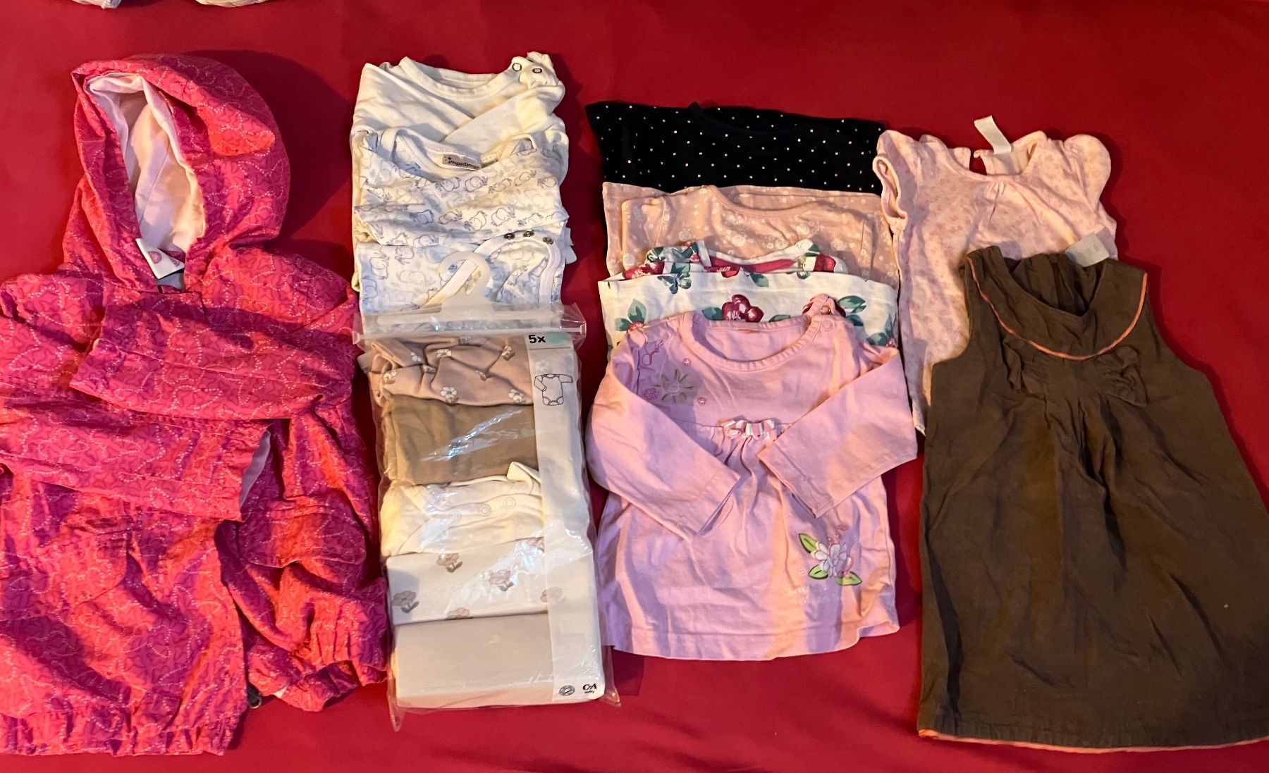 Lotti & Set di vestiti: 30 Teil Frühling Herbst Gr 74 – Usato da Simplon Dorf venduto da fraueulalia 1