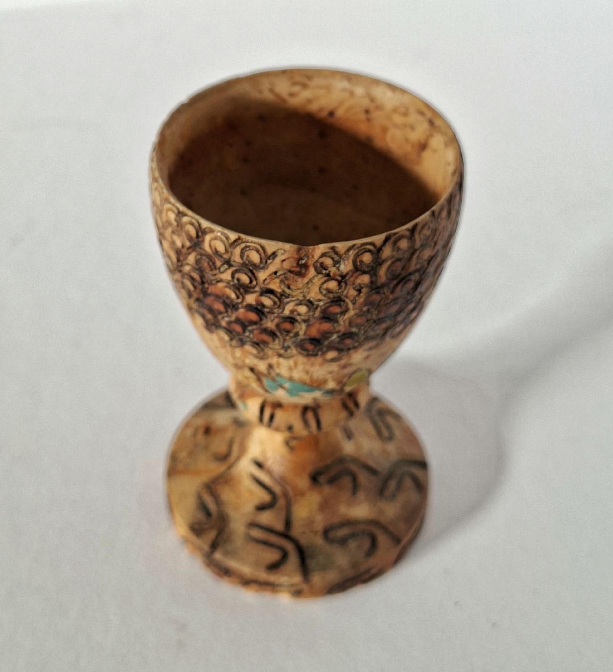 Altre Stoviglie: Wunderschöner vintage Eierbecher aus Holz – Usato da Dietikon venduto da Magi2 5