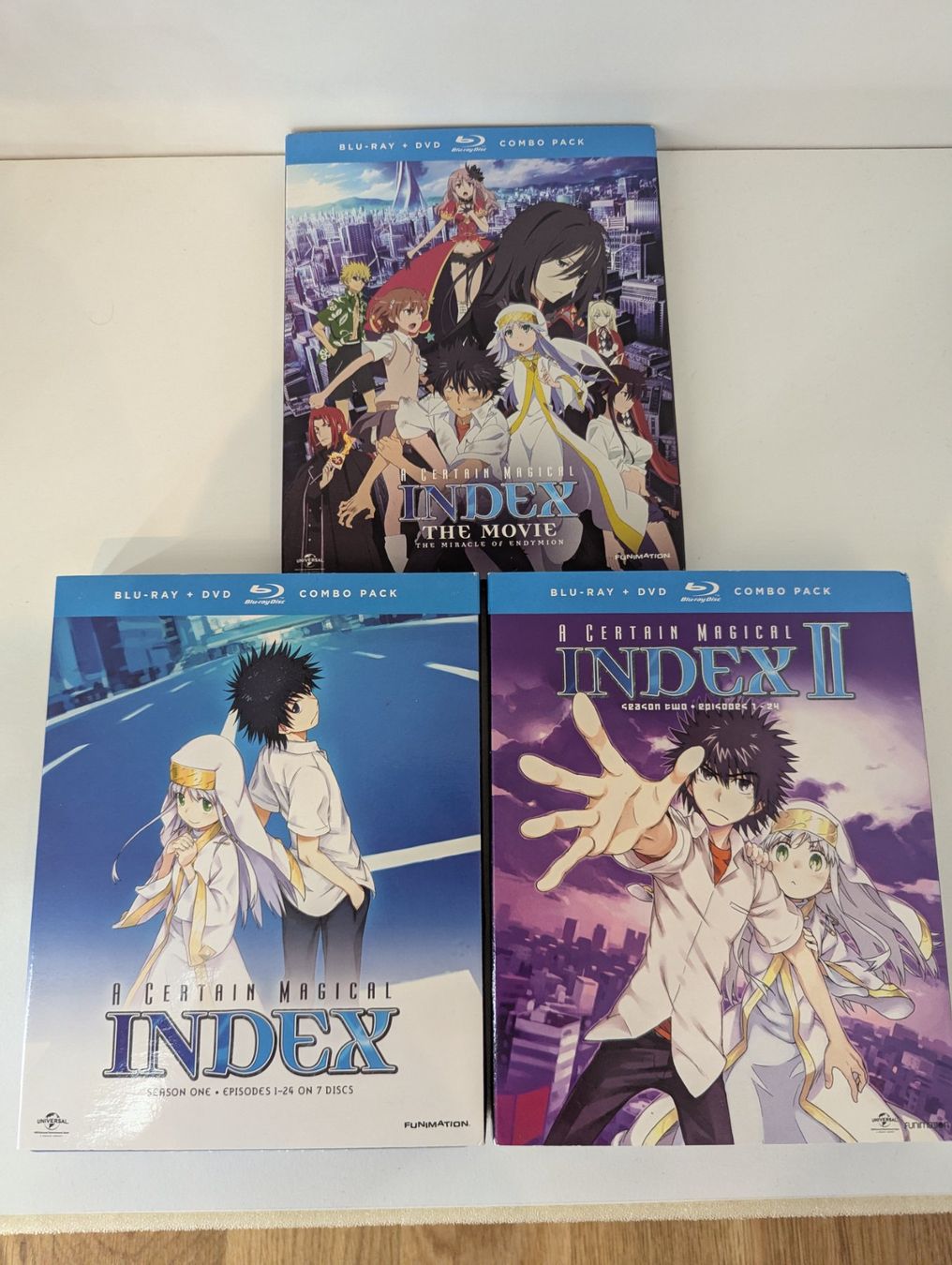 Tutti i DVDs: A Certain Magical Index & A Certain Scientific Railgun Anime – Nuovo (secondo la descrizione) da Wohlen AG venduto da IronPanther 1