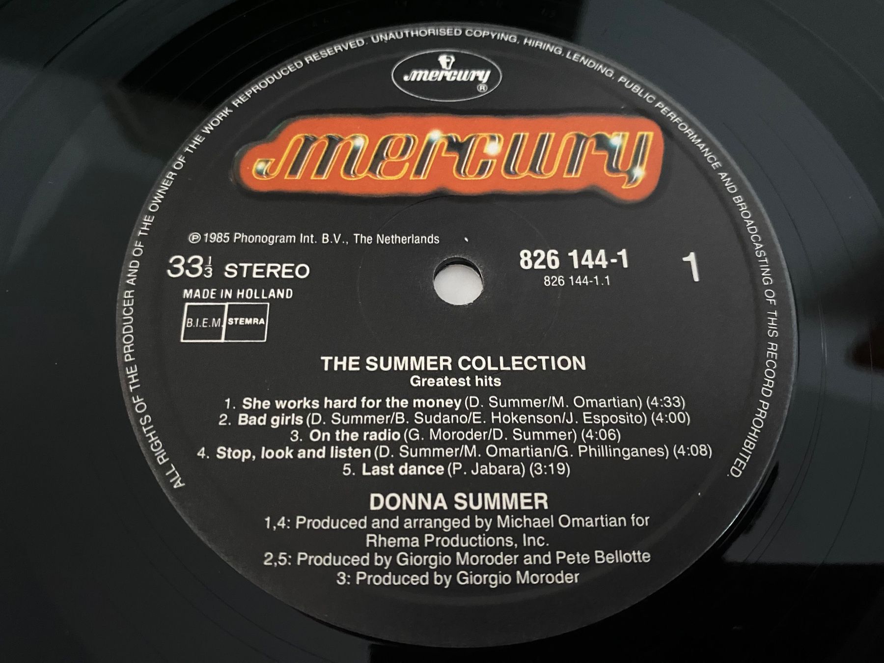 Schallplatten: Donna Summer - Vinyl / Schallplatten – Gebraucht aus Rotkreuz von mia_dc2r 4