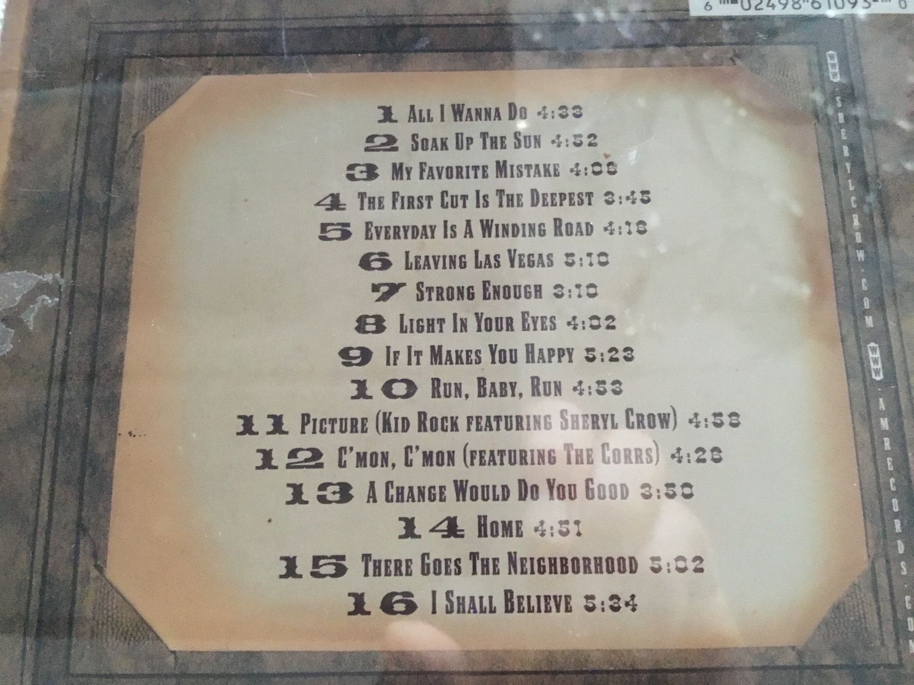 CDs: Sheryl Crow – Gebraucht aus Thierachern von  1