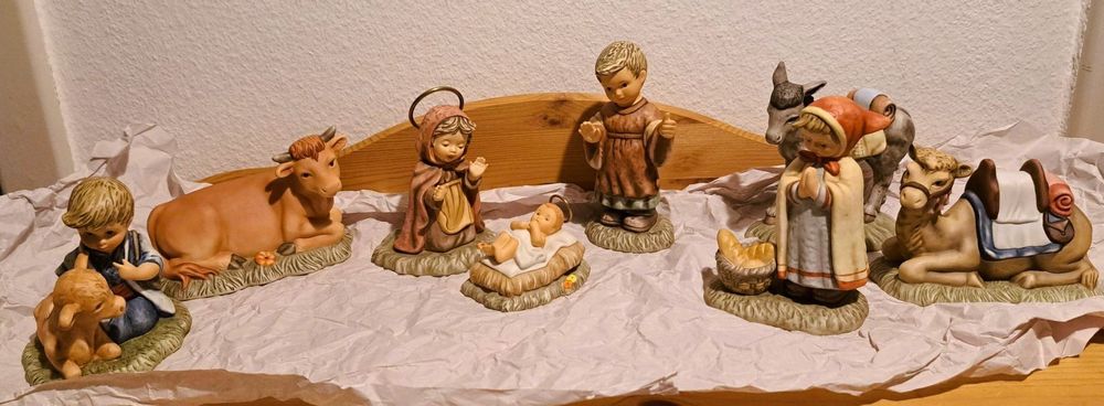 GOEBEL Berta HUMMEL, 8er Set Krippenfiguren Maria Joseph... | Kaufen auf  Ricardo
