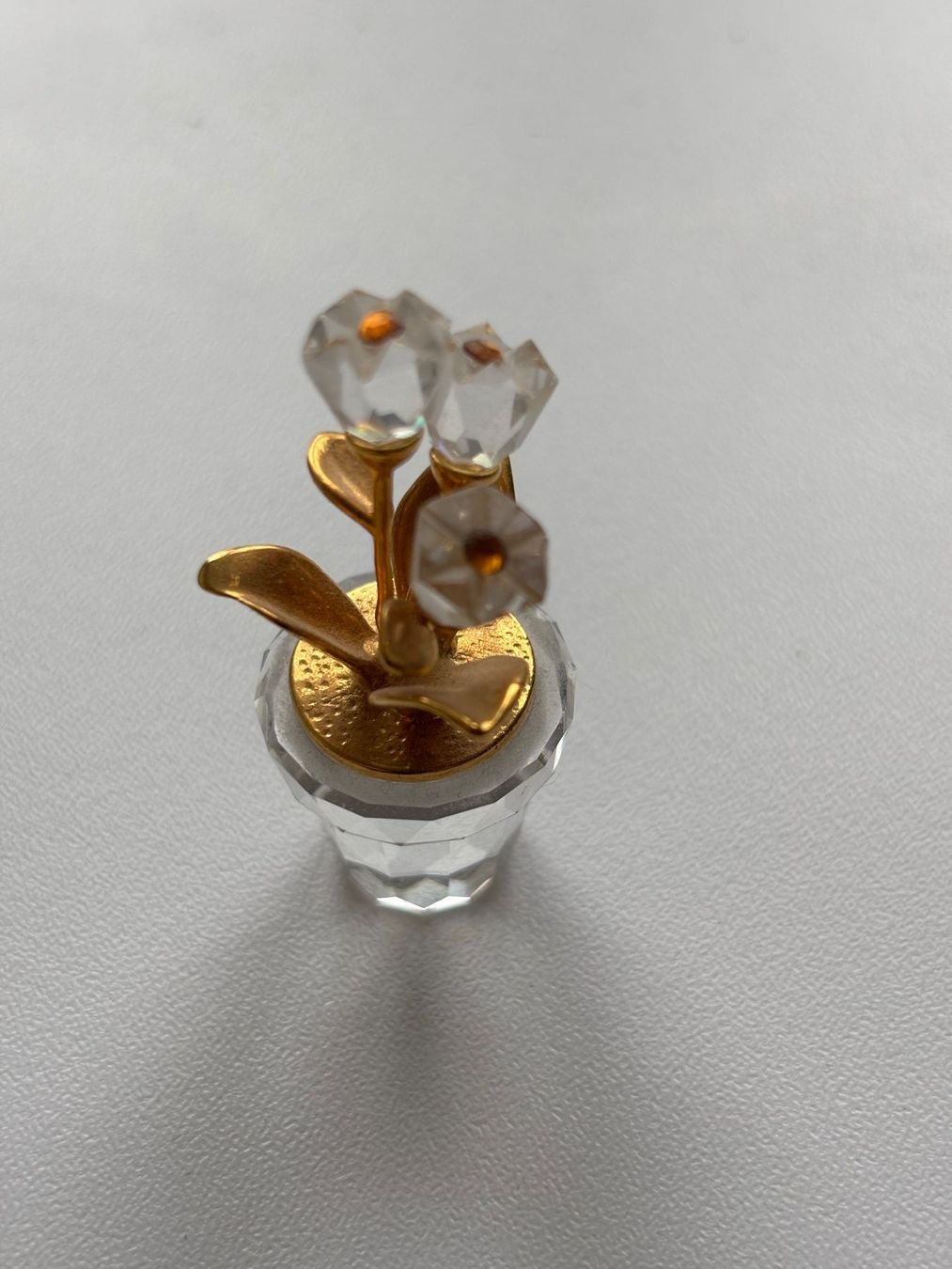 Swarovski Statuette: Swarovski Figur Blumentopf – Nuovo (secondo la descrizione) da Langenthal venduto da Hasi0811