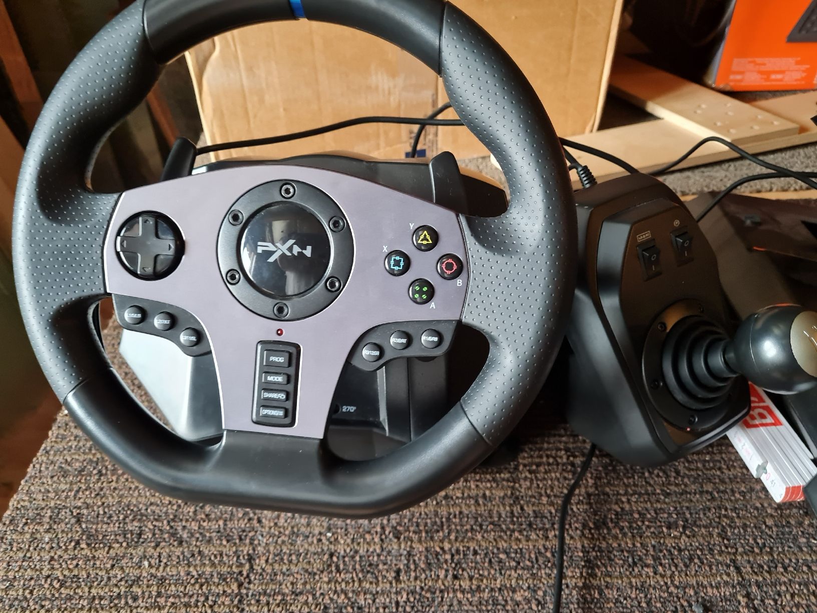 Controller: PXN V9 Rennlenkrad – Nuovo (secondo la descrizione) da Giffers venduto da Misch80 2
