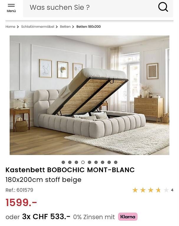 Lits: Lit 180x200 – D'occasion à Lausanne par ald_5dkf 4