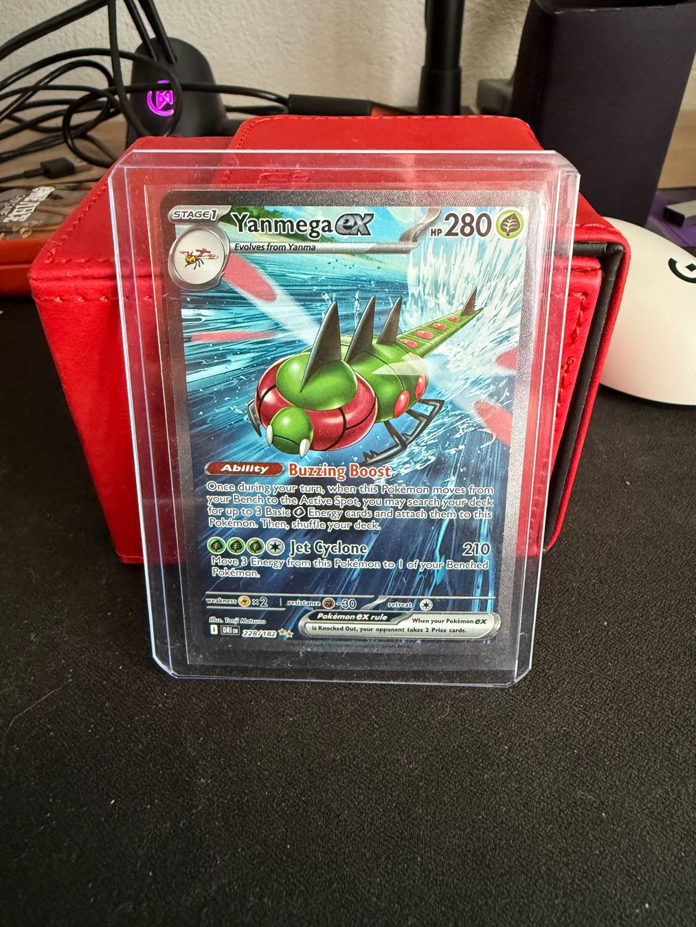 Pokémon Sammelbilder & Trading cards: Yanmega ex-228/182-DRI-EN-NM – Neu (gemäss Beschreibung) aus Lutzenberg von cyr_w8p7