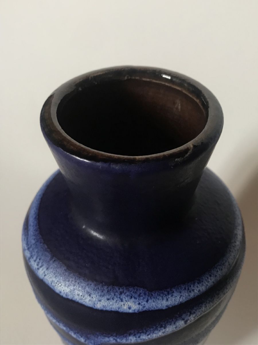 Vasen & Gefässe: Vase Scheurich W.Germany bleu 18cm fat lava – Gebraucht aus Winterthur von SilverFR 3