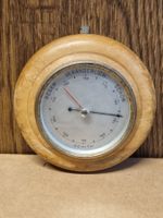 Zenith Barometer, Wetterstation, Vintage, Retro, Holz
