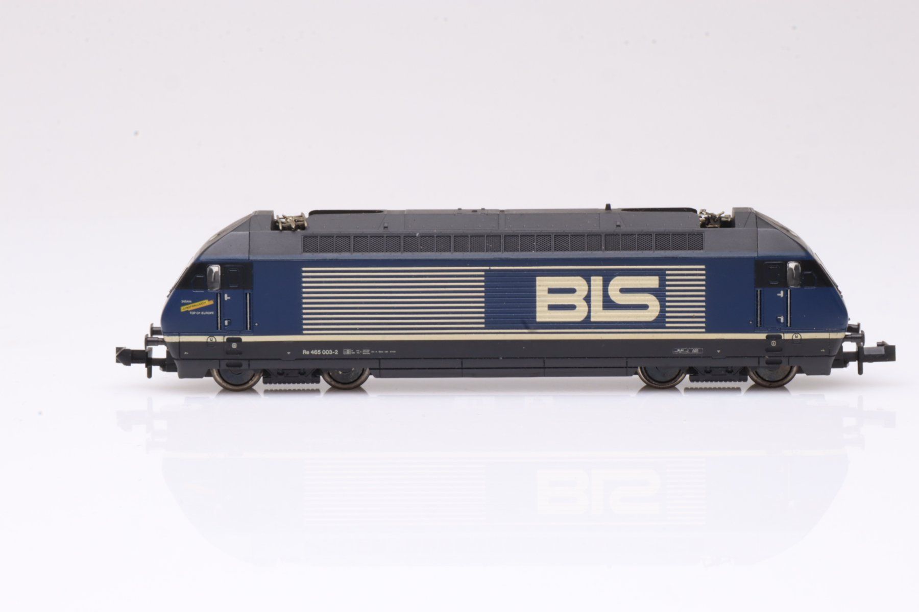 Kato Modellini di ferrovie: Kato BLS Re 465 E-Lok, Spur N – Usato da Ried (Muotathal) venduto da Modellbahn.swiss 1