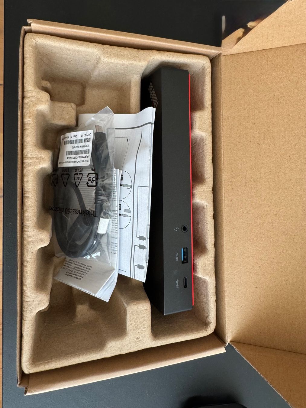 Lenovo Docking station: ThinkPad Dockingstation TB3 Gen 2 – Nuovo (secondo la descrizione) da Schneisingen venduto da Timo.hund 3