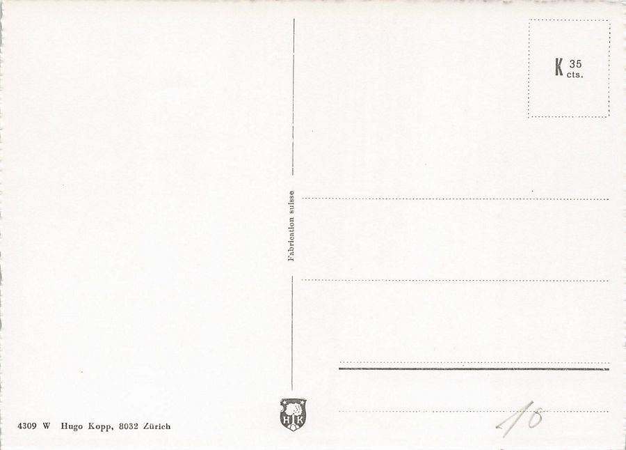 Cartoline postali: Grellingen, Reformierte Kirche, um 1950 – Usato da Frauenfeld venduto da POML 1