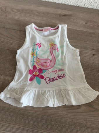 Süsses Sommer Top, Grösse 68, mit Flamingo Motiv!