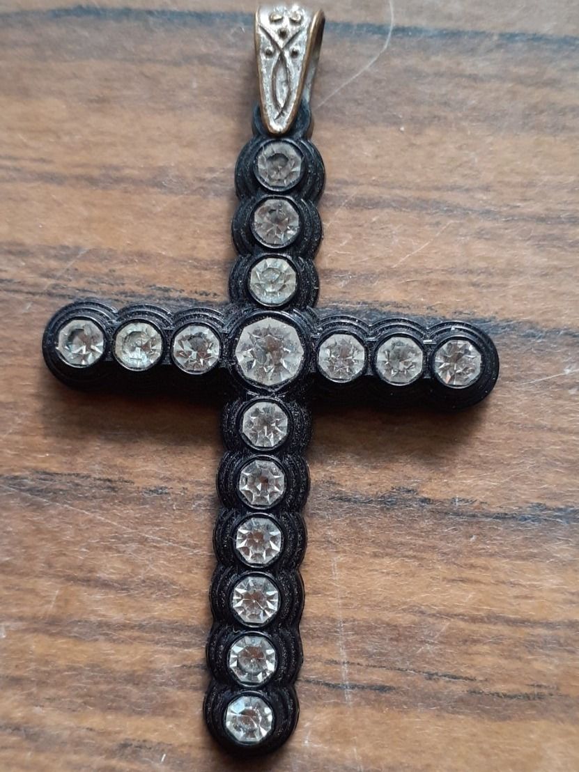 Rimorchi: Anhänger Vintage Kreuz Strass – Usato da Mörschwil venduto da wunderkiste44 3
