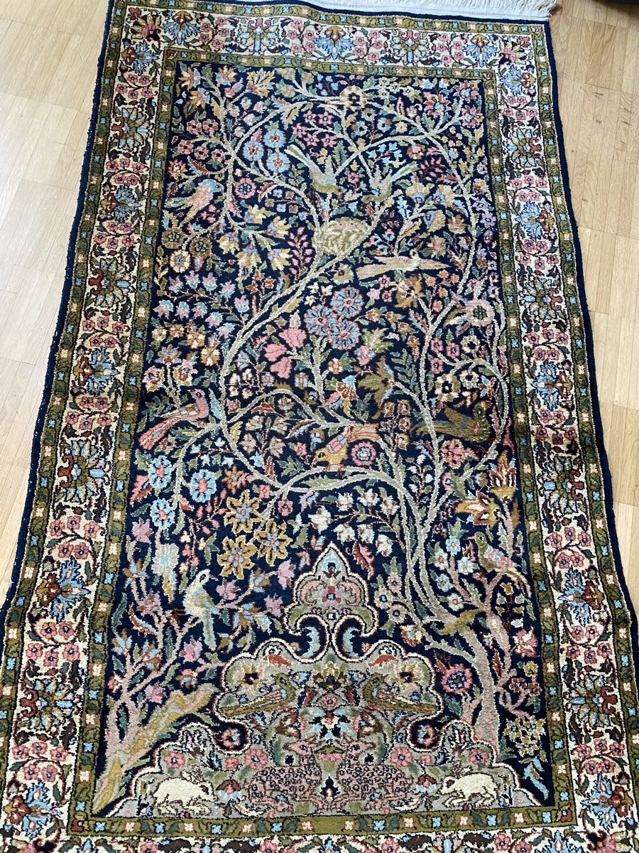 Teppiche: Handgeknüpfter Orientteppich mit Seide 🌸 – Gebraucht aus Opfikon von Luis144 4