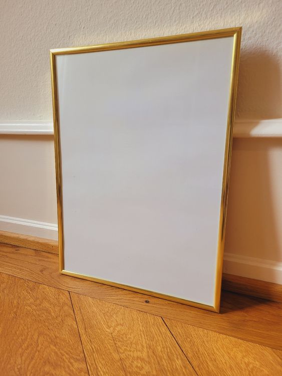 Eletecpro Vintage-Bilderrahmen – 30,5 X 40,6 Cm, Mit Glas, Goldfarben, 4 Stück, Für Fotos Mit/ohne Passepartout