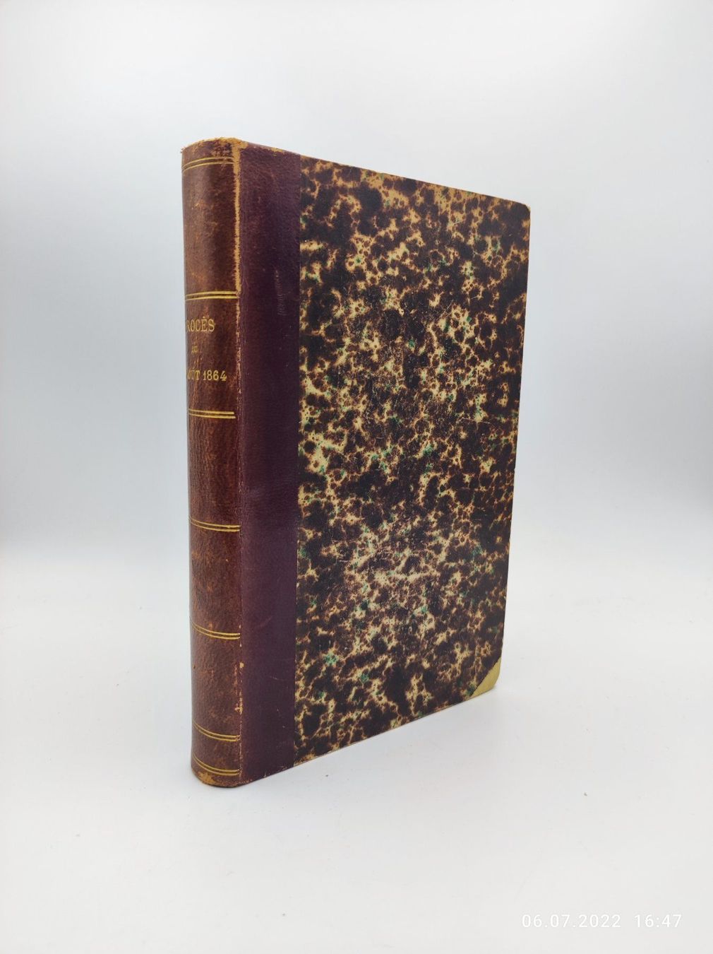 Libri: ANKLAGESCHRIFT - GENF 1864 – Usato da Goldach venduto da Gaip 7