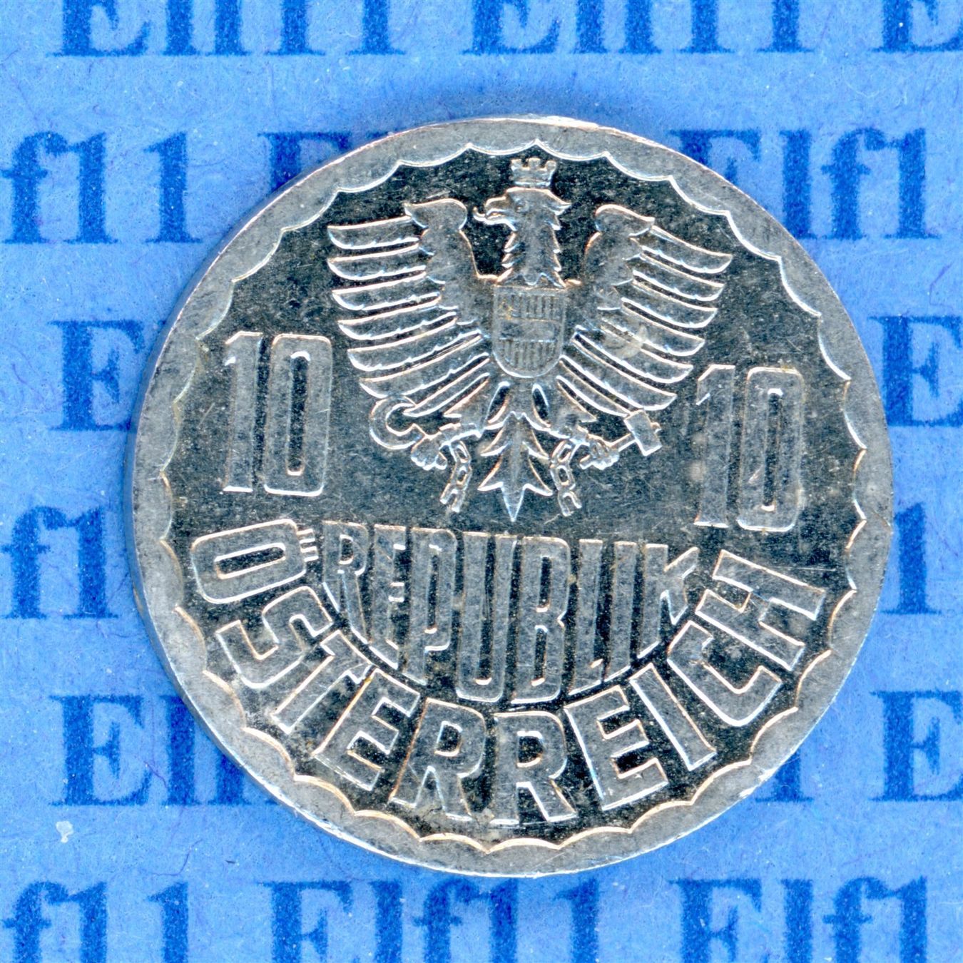 Tutti le monete: ATS___0.10 1993 -vz 10 Groschen – Usato da Widnau venduto da Elf11 1
