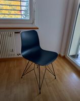 Dining chair with metal frame good condition