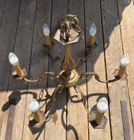 Vintage 6-flammiger Kronleuchter Deckenlampe klassisch