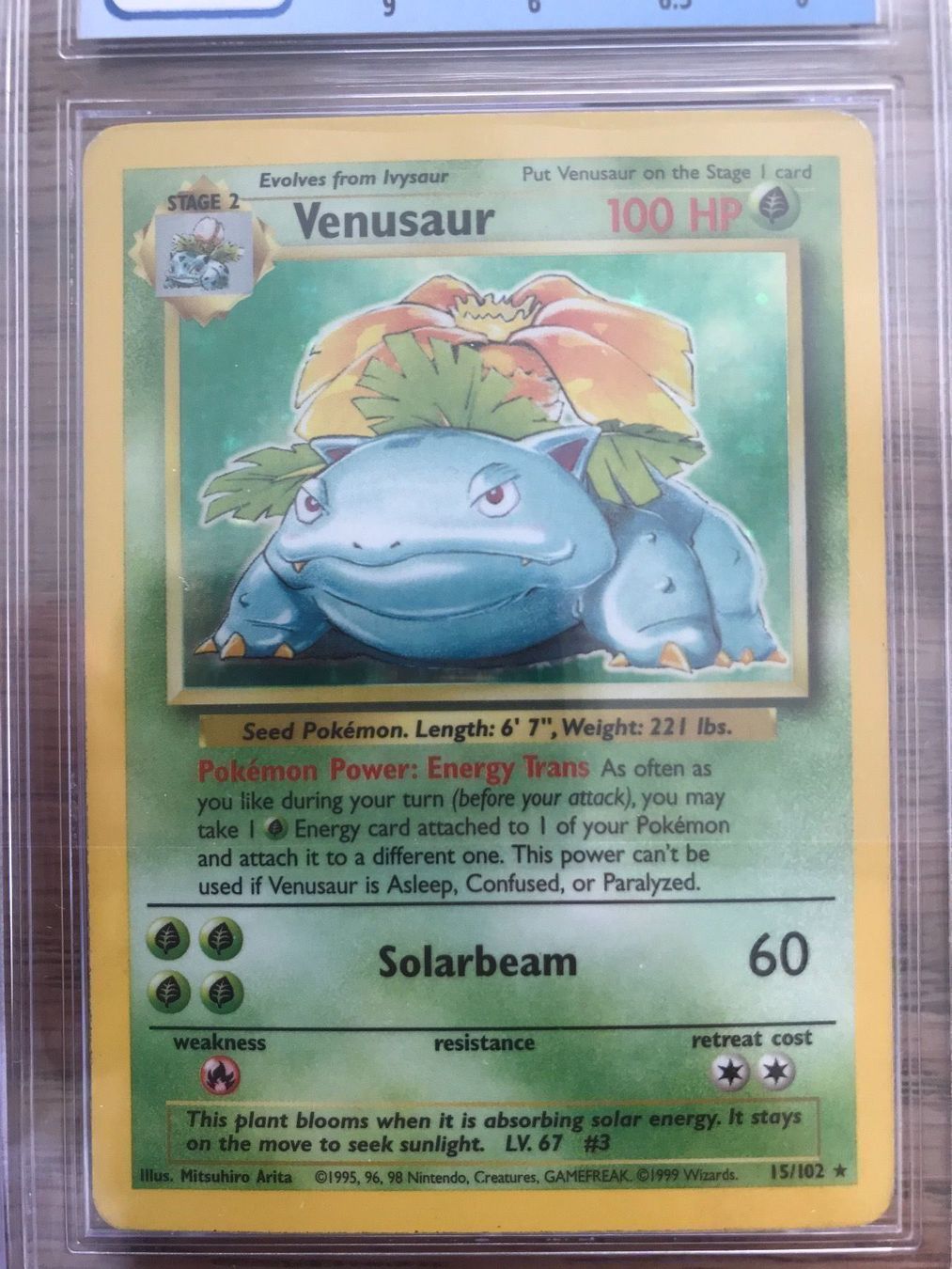 Pokémon Carte collezionabili: Bisaflor,VenusuarCGC 6,1999 Englisch – Usato da Küssnacht am Rigi venduto da Ebikoner 9