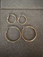 Goldene Modeschmuck Creolen