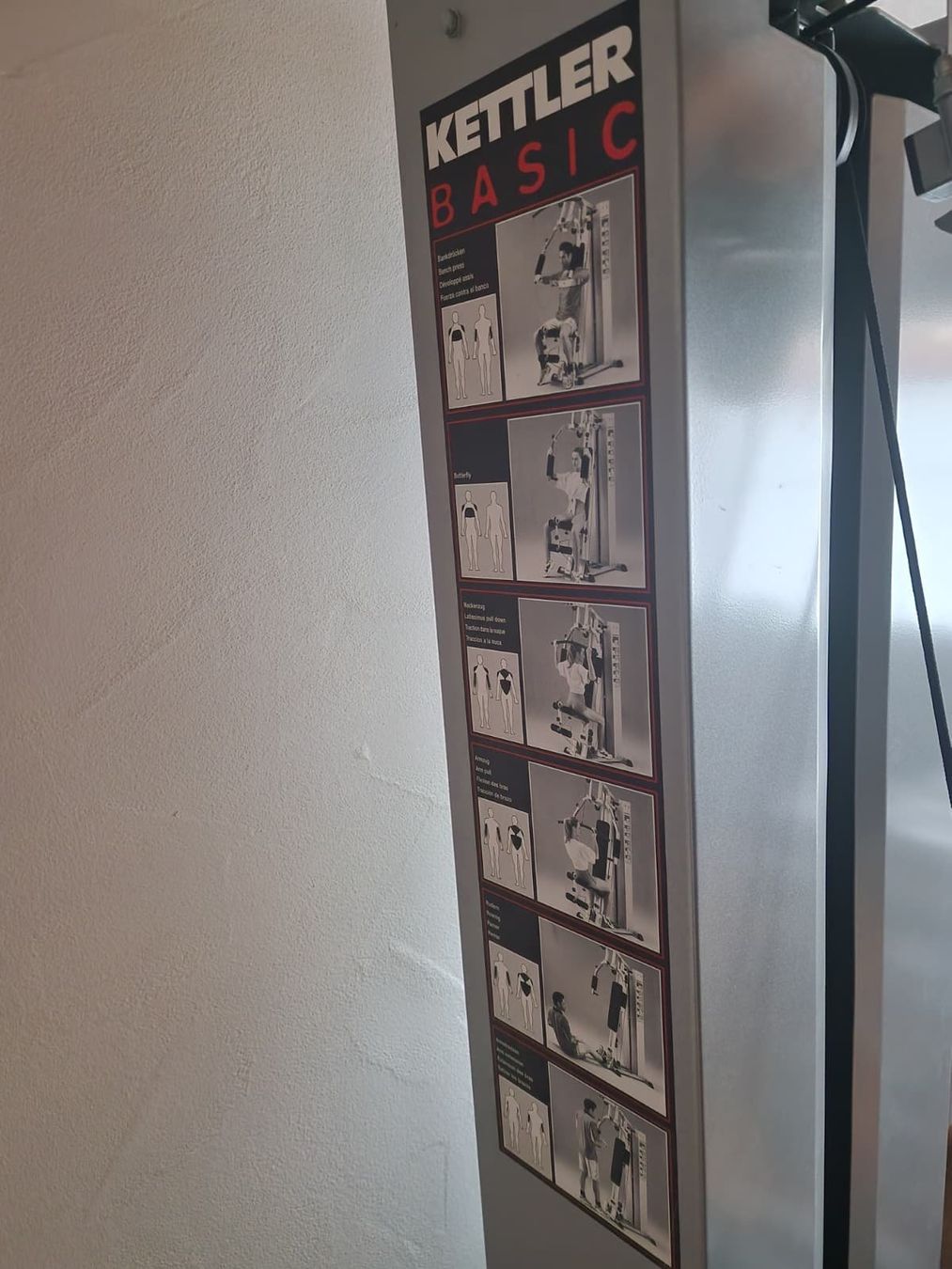 Kettler Hometrainer: Kettler Powercenter Basic Kraftstation 80kg Heimtrainer – Usato da Feusisberg venduto da Vanessa_Jane 6