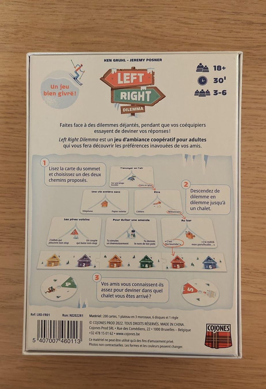 Spiele: Left Right Dilemma - Jeu d'ambiance – Gebraucht aus Genève von syl_8xz9 1