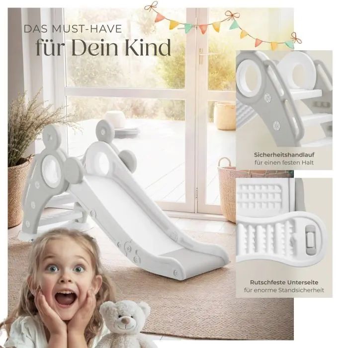 Giocattoli: Kinderrutsche mit Basketballkorb  – Nuovo e nell'imballaggio originale da Bühler venduto da DealHaus_Ostschweiz