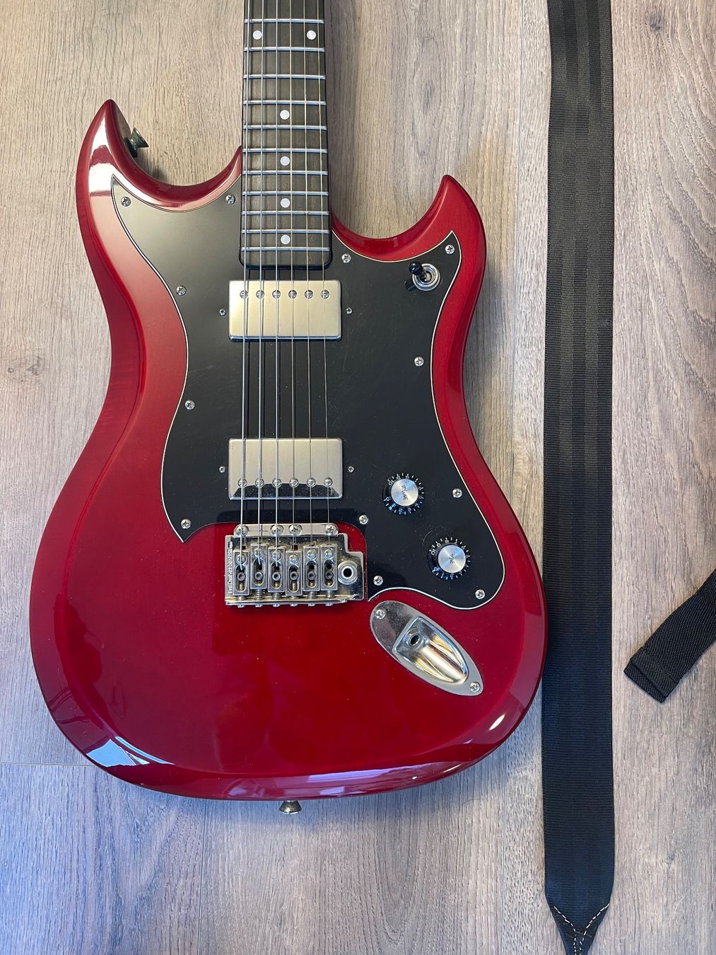 Hagström Strumenti musicali: Gitarre Hagstrom F20T, rot – Usato da Basel venduto da mariablanka 1