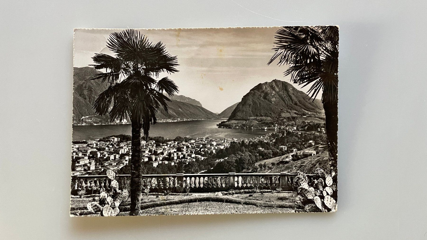 Cartoline postali: Lugano , Monte S. Salvatore ok – Usato da Glattfelden venduto da cybermaxx