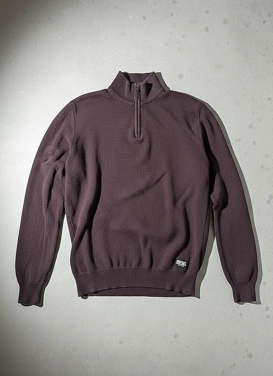 Pullover & Sweatshirts: Diesel Herren Strickpullover Bordeaux ? Grösse L – Gebraucht aus St.Gallen von reLapseOne