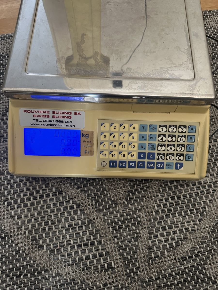 Accessori da laboratorio: Balance électronique professionnelle avec affichage client – – Usato da Chêne-Bougeries venduto da GLM24 4