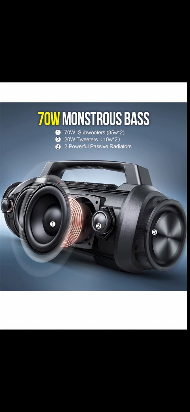 Casse acustiche: W-King Bluetooth Lautsprecher – Nuovo e nell'imballaggio originale da Schlieren venduto da Kamacho 9