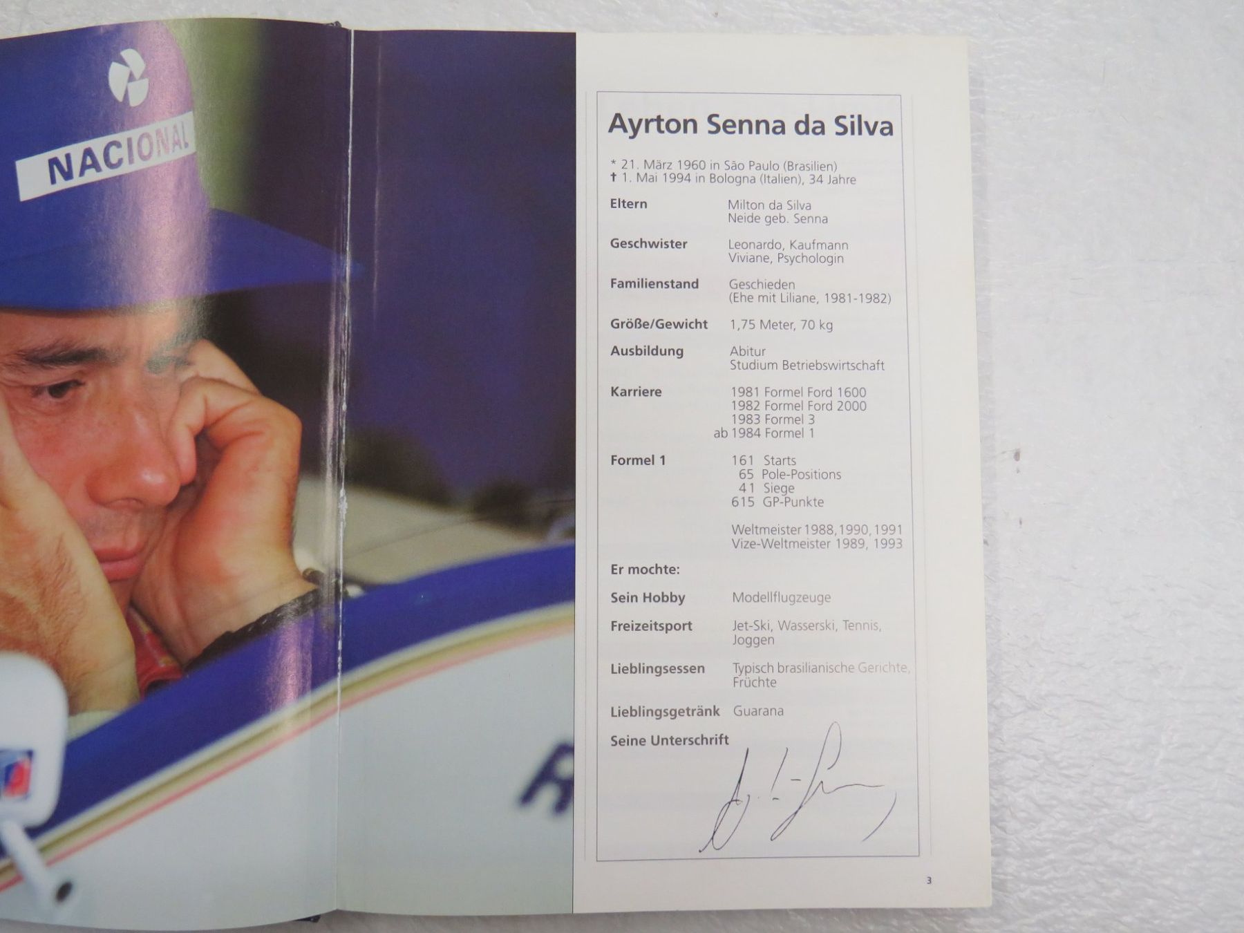 Libri: 2 Bücher über Ayrton Senna – Usato da Küttigen venduto da Rawlings 4
