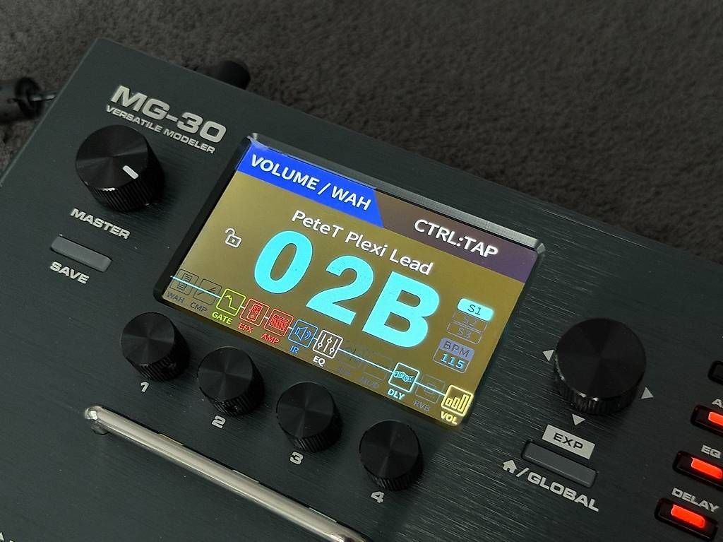 Strumenti musicali: NUX MG-30 Multi-Effektgerät – Usato da Luzern venduto da AleFreddo 1