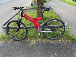 Mountainbike Specialized RockHopper FSR rot 