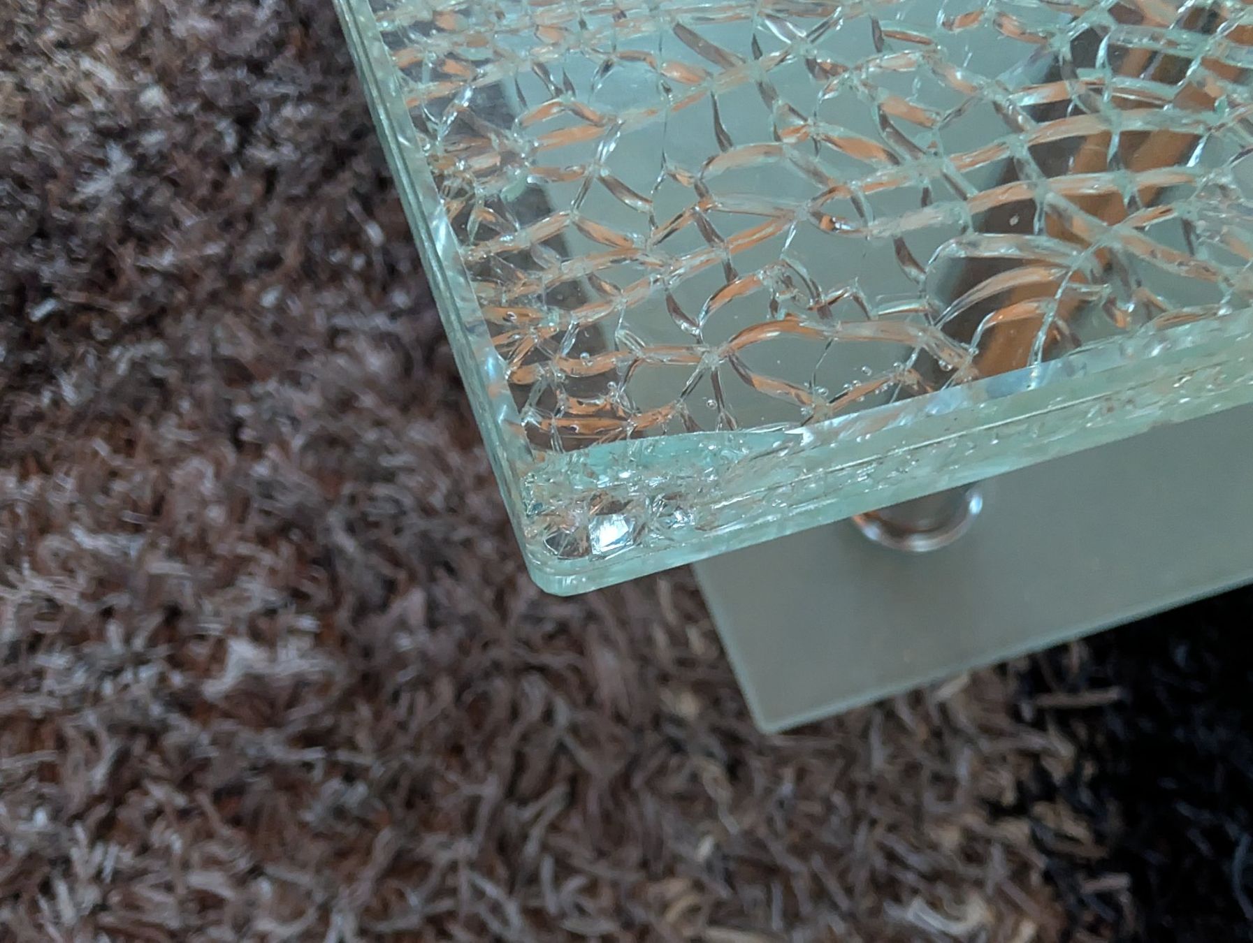 Tische: Couchtisch Glas Metall Gestell – Gebraucht aus Wald AR von Need2speed 3