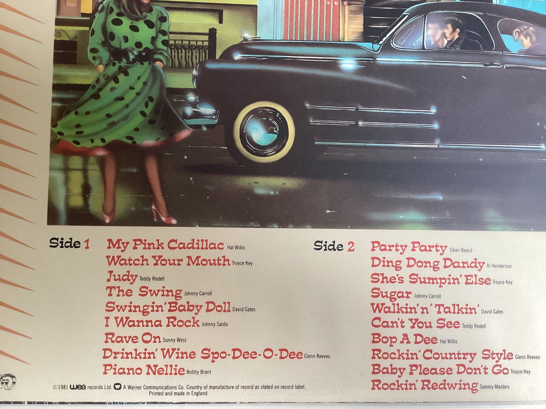 Dischi in vinile: Various LP - RedHot Rock A Billies – Usato da Gutenswil venduto da Hamzian 1