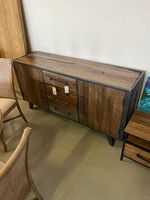 Sideboard Massivholz recyceltes Mixholz 160